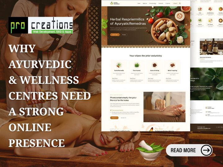 Ayurvedic & Wellness Center Website Design Company in Nagpur