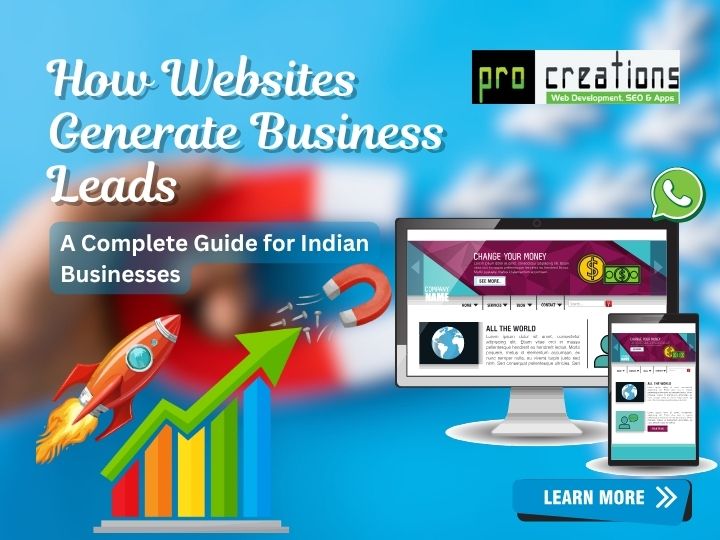 How Websites Generate Business Leads: A Complete Guide for Indian Businesses