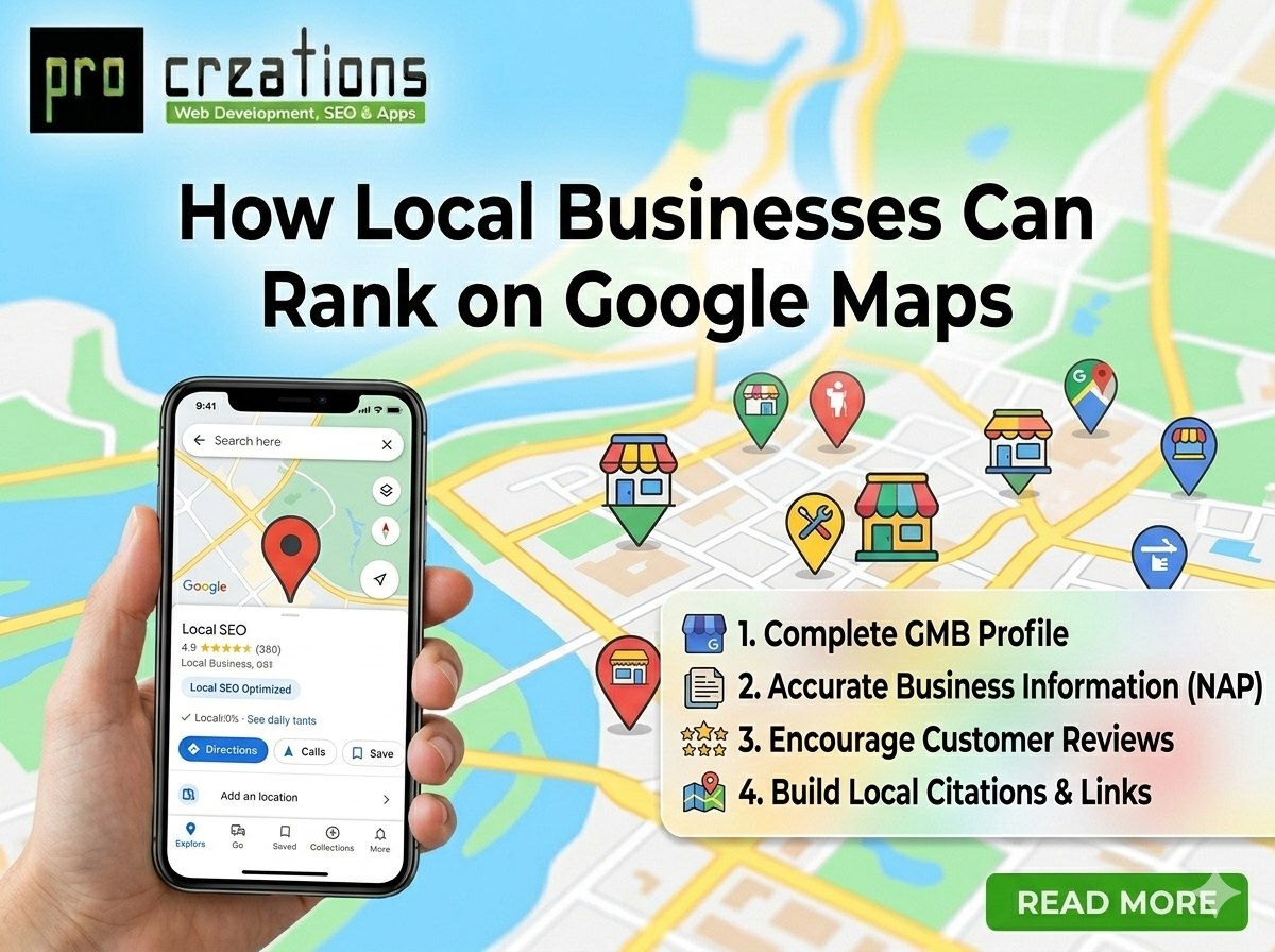 How Local Businesses Can Rank on Google Maps