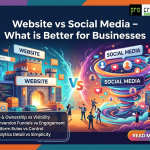 Website vs Social Media – What is Better for Businesses?