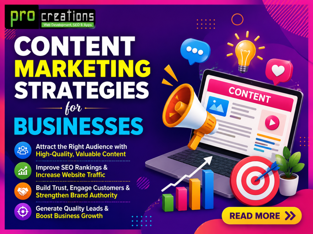 Content Marketing Strategies for Businesses: A Complete Guide to Attract More Customers Online