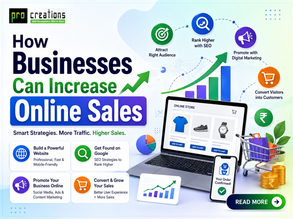 How Businesses Can Increase Online Sales A Complete Guide for Indian Businesses