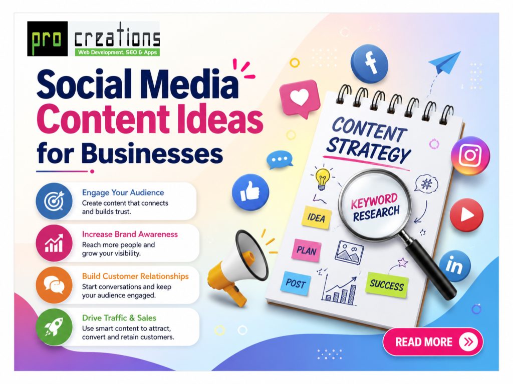Social Media Content Ideas for Businesses: Grow Your Brand with Smart Content Marketing