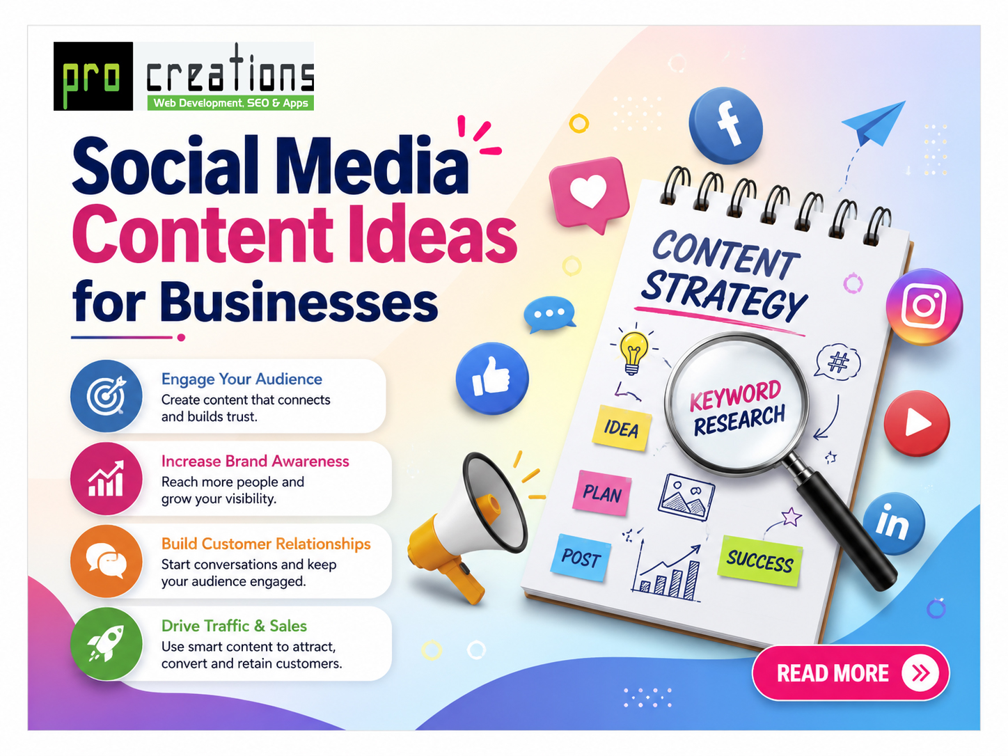 Social Media Content Ideas for Businesses: Grow Your Brand with Smart Content Marketing