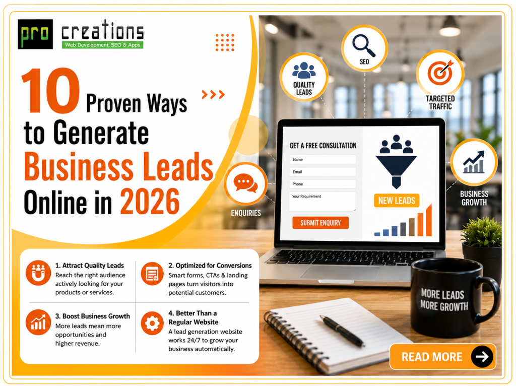 10 Proven Ways to Generate Business Leads Online in 2026